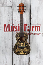 Load image into Gallery viewer, Alvarez Grateful Dead GDU26C Tattoo Limited Edition Ukulele with Gig Bag