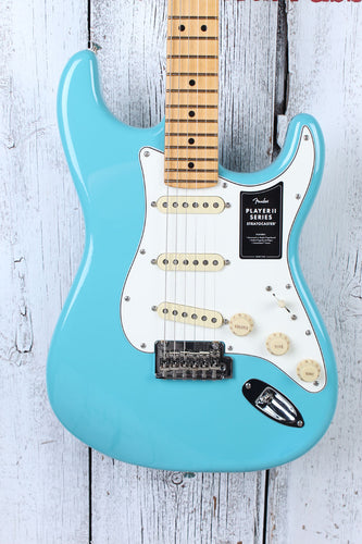 Fender Player II Stratocaster Electric Guitar Aquatone Blue Finish