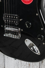 Load image into Gallery viewer, Squier Sonic Stratocaster HT H Electric Guitar Black Pickguard and Black Finish