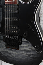 Load image into Gallery viewer, Ibanez RG450QMB Electric Guitar Quilt Maple Top Transparent Gray Burst