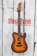 Fender Acoustasonic Standard Telecaster Acoustic Electric Guitar Honey Burst