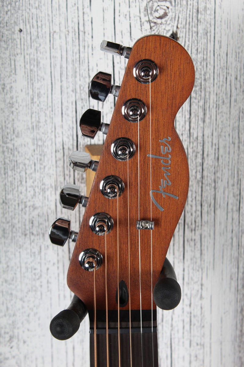 Fender Acoustasonic Standard Telecaster Acoustic Electric Guitar Honey Burst
