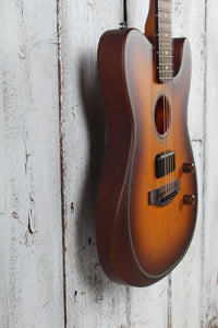 Fender Acoustasonic Standard Telecaster Acoustic Electric Guitar Honey Burst