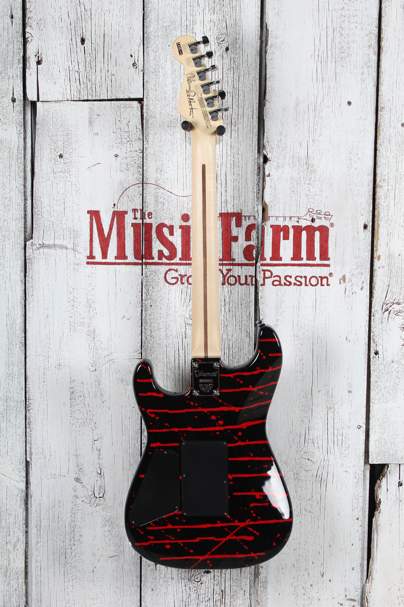 Charvel Warren DeMartini Signature Pro-Mod Blood and Skull Electric Guitar