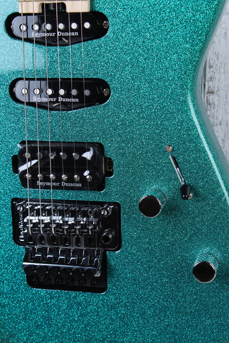 Charvel Pro-Mod San Dimas Style 1 HSS FR M Electric Guitar Aqua Flake w Gig Bag