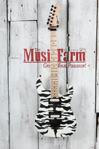 Charvel Satchel Signature Pro Mod DK Bengal Electric Guitar Satin White Bengal