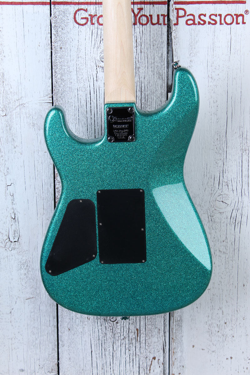 Charvel Pro-Mod San Dimas Style 1 HSS FR M Electric Guitar Aqua Flake w Gig Bag