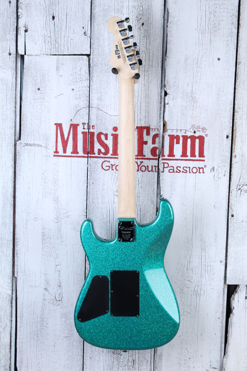 Charvel Pro-Mod San Dimas Style 1 HSS FR M Electric Guitar Aqua Flake w Gig Bag