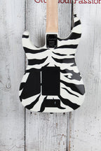 Charvel Satchel Signature Pro Mod DK Bengal Electric Guitar Satin White Bengal