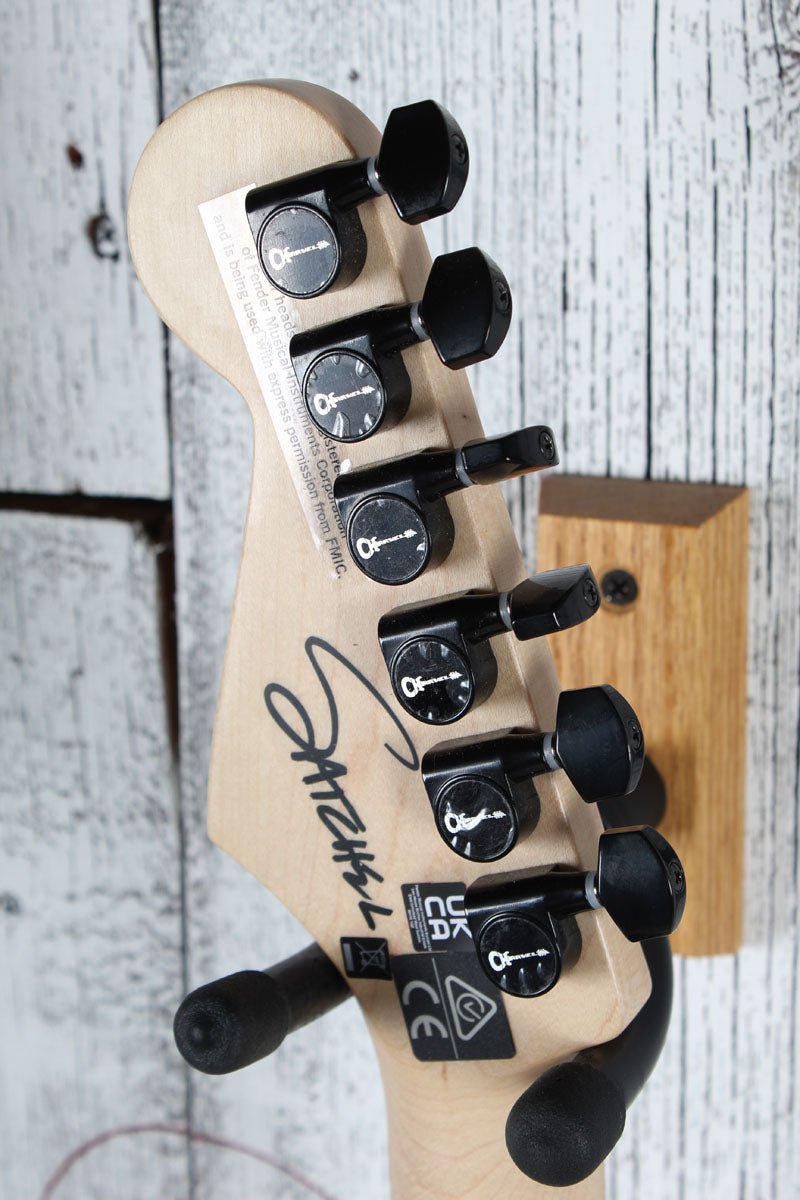 Charvel Satchel Signature Pro Mod DK Bengal Electric Guitar Satin White Bengal