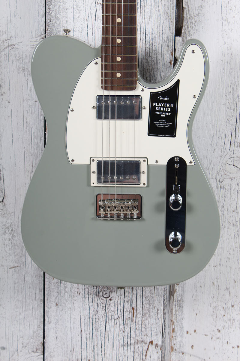 Fender Player II Telecaster Solid Body Electric Guitar Cactus Gray Finish