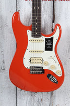 Fender Player II Stratocaster HSS Solid Body Electric Guitar Rallye Orange