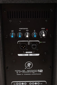 Mackie Thump12 12 Inch Powered Loud Speaker 1000 Watt Speaker with Gig Bag