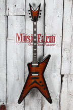 Dean ML Select Flame Top Trans Brazilia Solid Body Electric Guitar