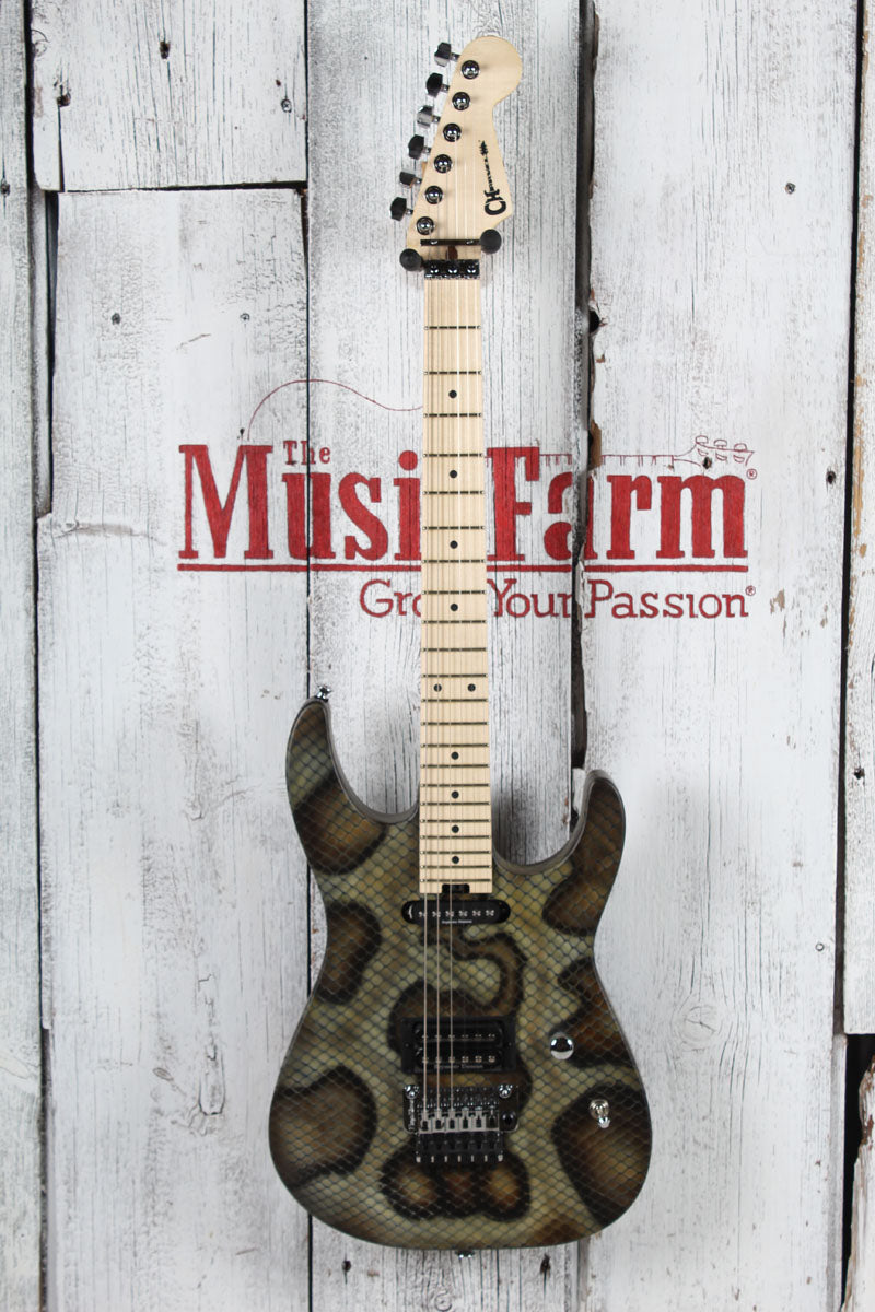Charvel Warren DeMartini Signature Pro-Mod Snake Electric Gutar Snakeskin