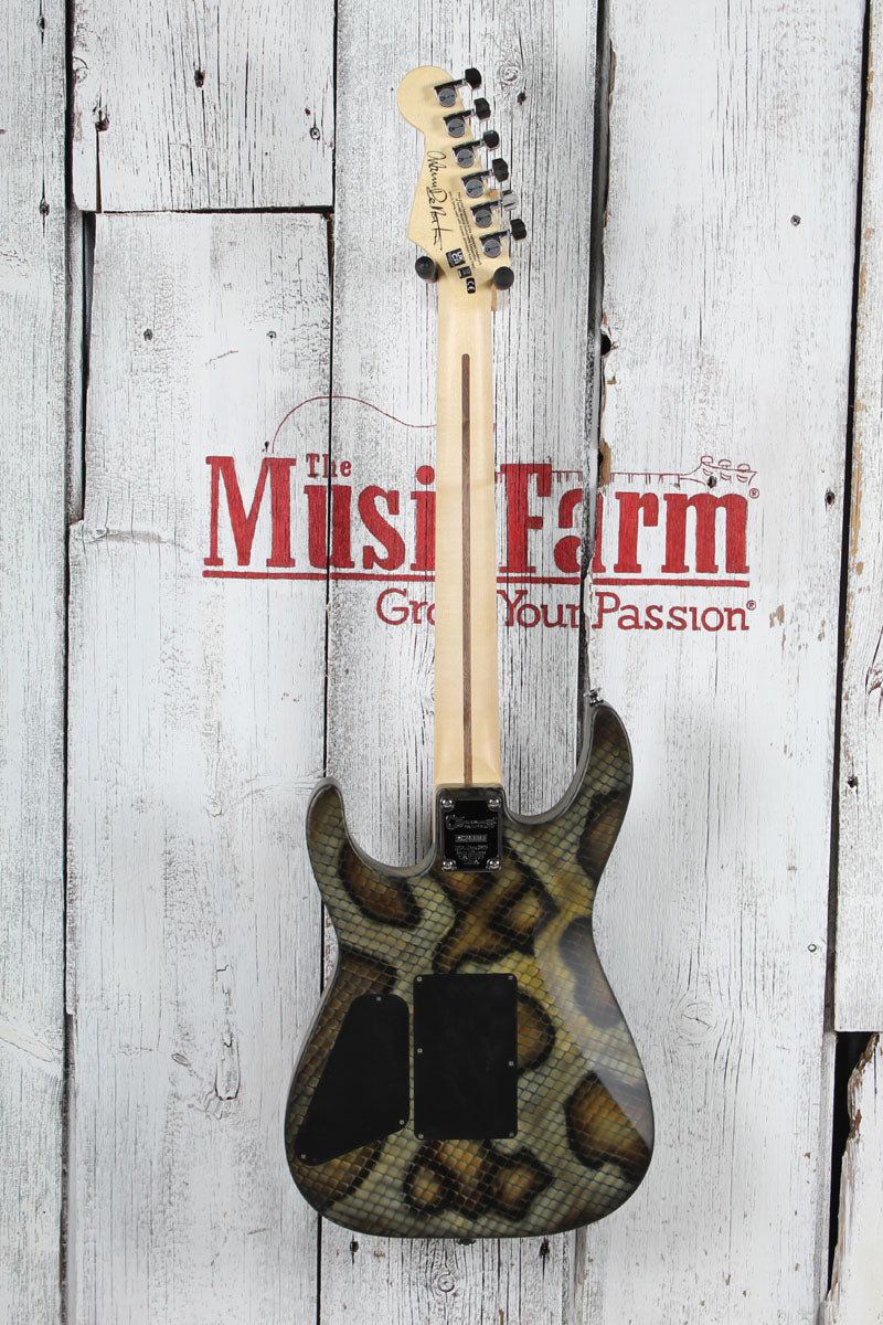 Charvel Warren DeMartini Signature Pro-Mod Snake Electric Gutar Snakeskin
