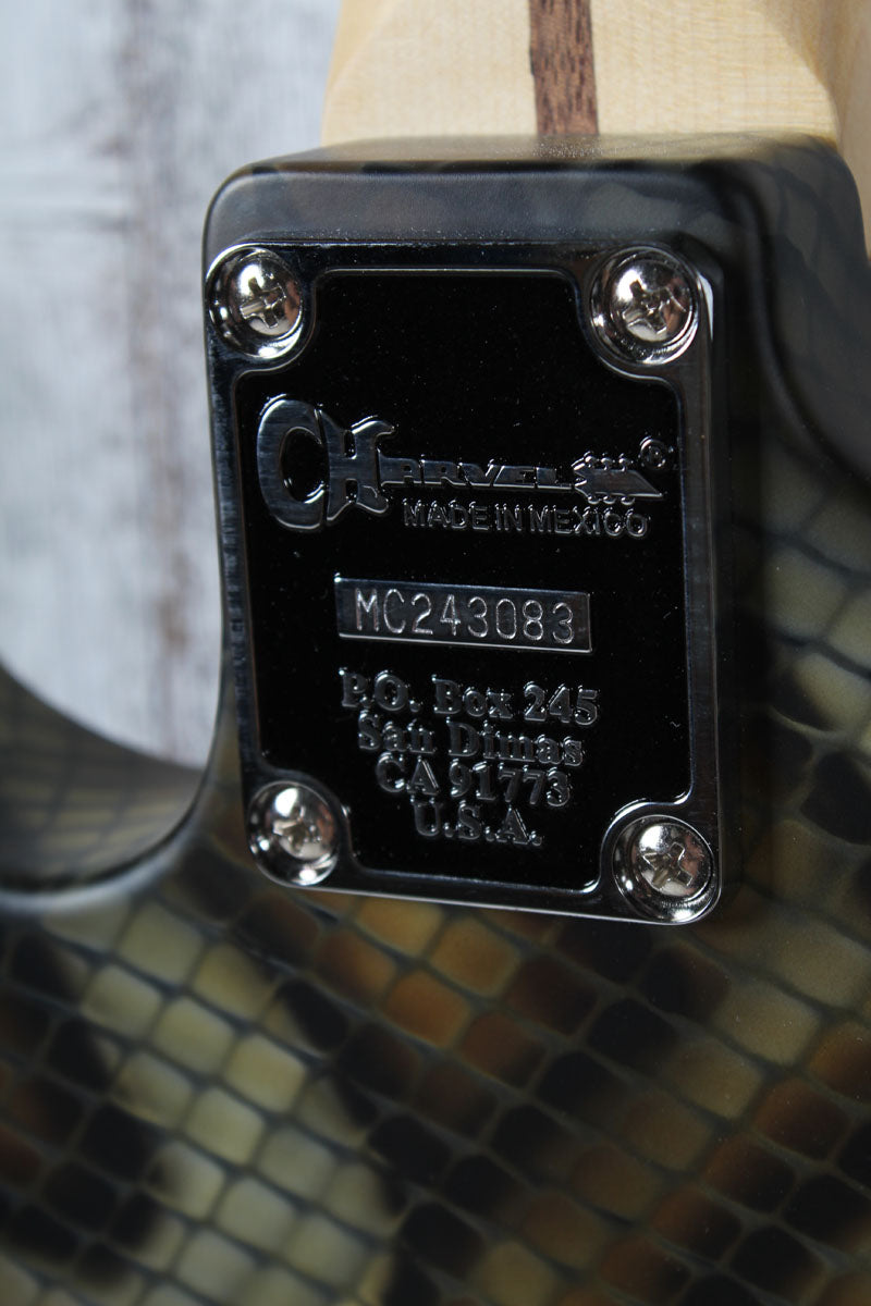 Charvel Warren DeMartini Signature Pro-Mod Snake Electric Gutar Snakeskin