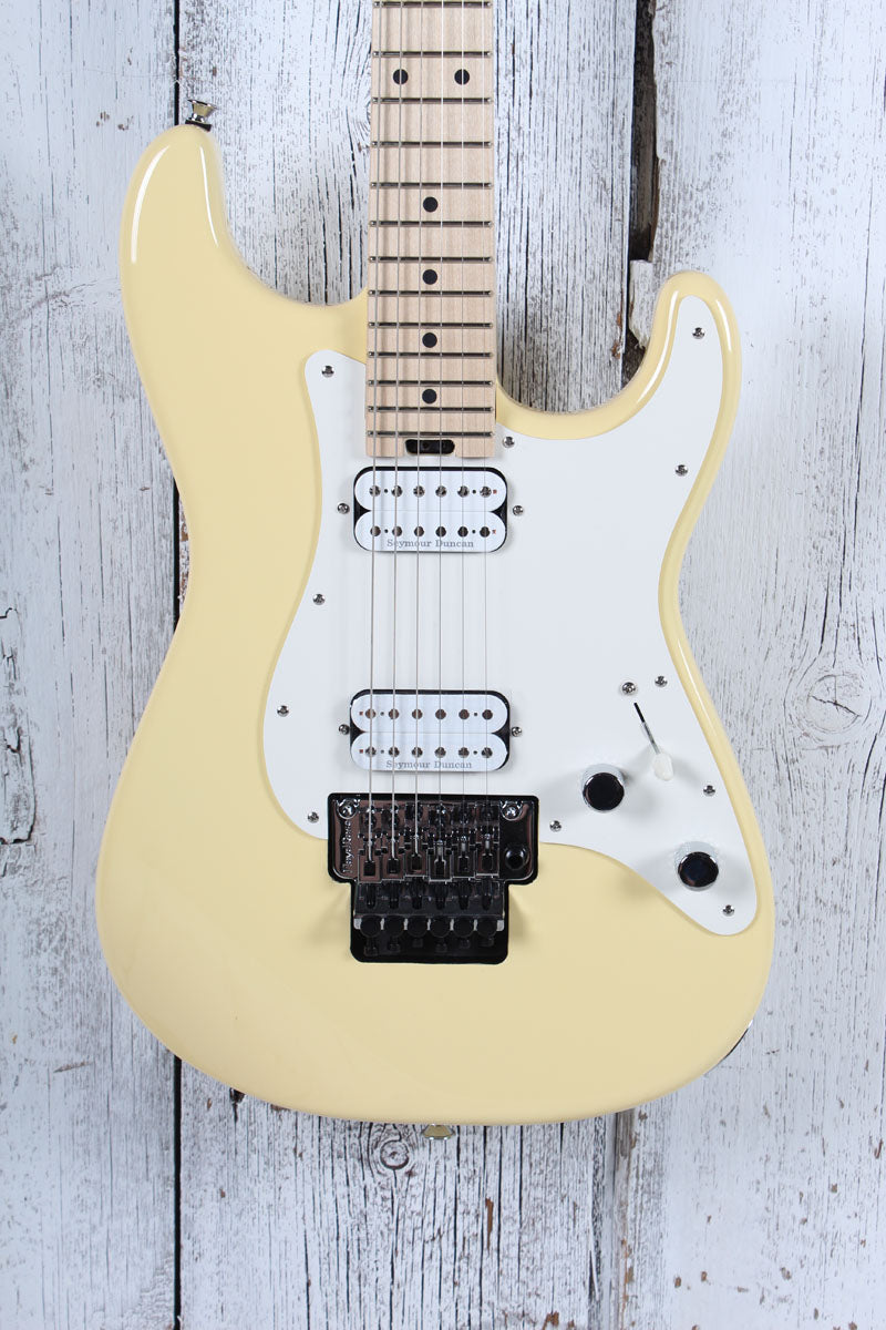 Charvel Pro Mod So Cal Style 1 HH FR M Electric Guitar Vintage White Gloss