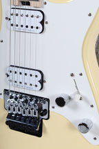 Charvel Pro Mod So Cal Style 1 HH FR M Electric Guitar Vintage White Gloss
