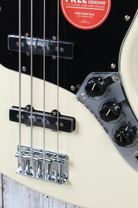 Fender Squier Affinity Series Active Jazz Bass 4 String Electric Bass Guitar