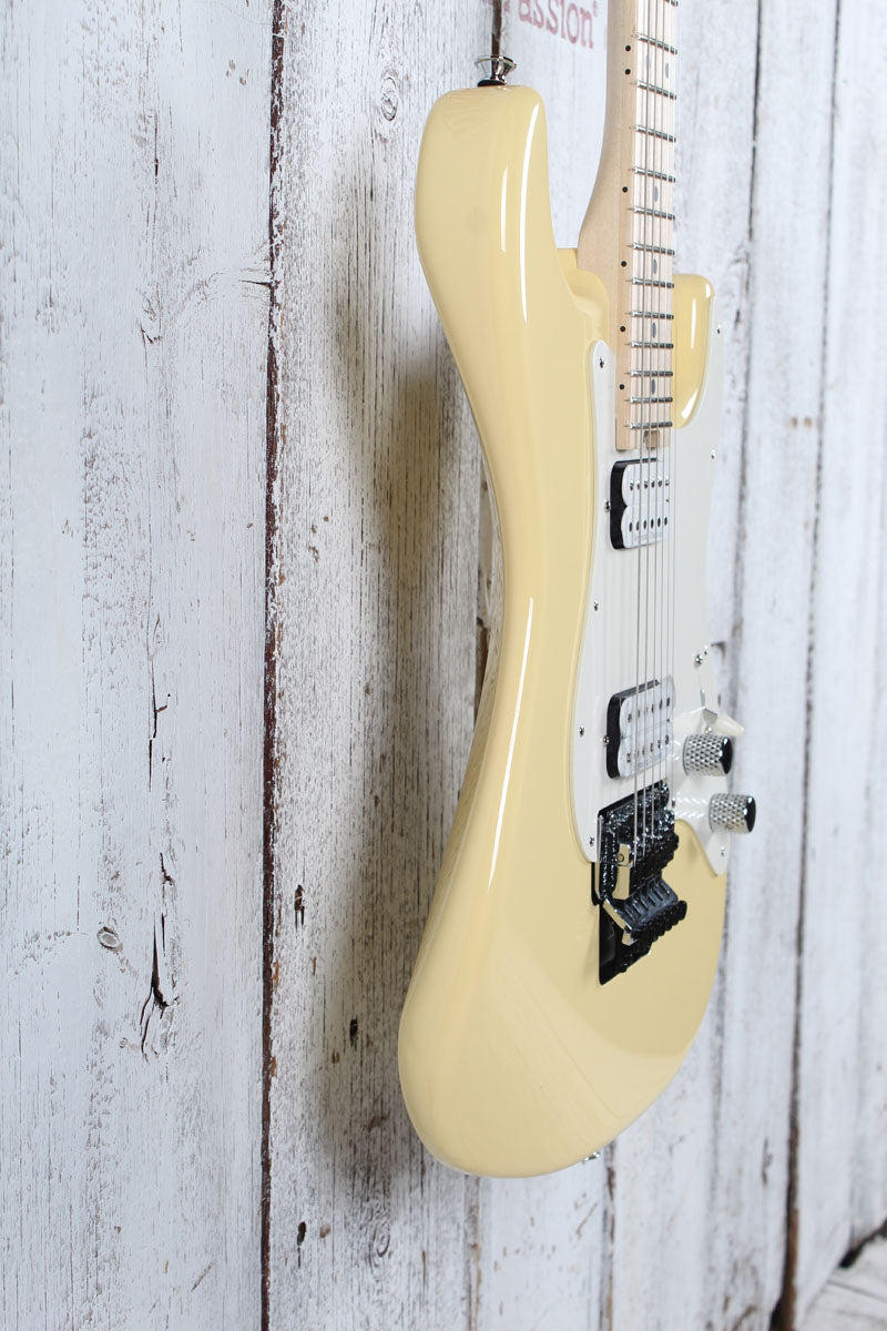 Charvel Pro Mod So Cal Style 1 HH FR M Electric Guitar Vintage White Gloss