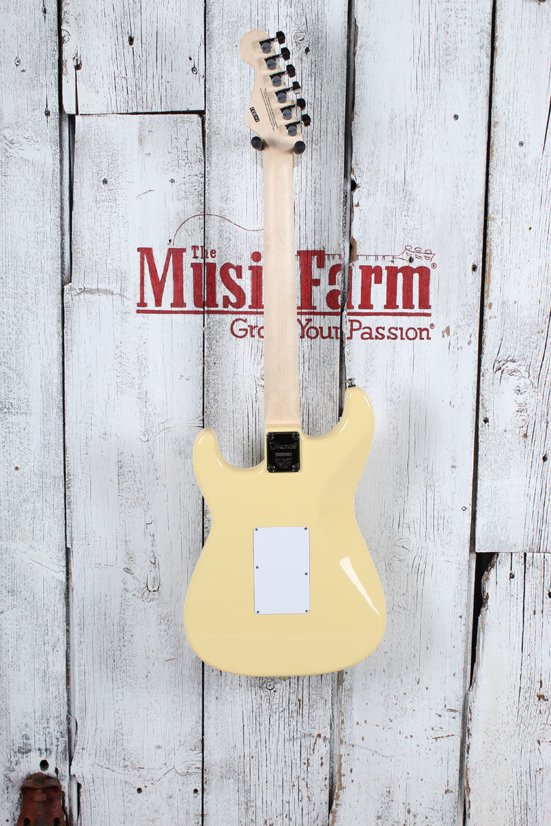 Charvel Pro Mod So Cal Style 1 HH FR M Electric Guitar Vintage White Gloss