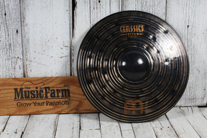 Meinl CC20DAC Classics Custom Dark Crash Cymbal 20 Inch Crash Drum Cymbal
