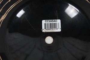 Meinl CC20DAC Classics Custom Dark Crash Cymbal 20 Inch Crash Drum Cymbal