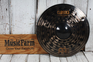Meinl CC18DAC Classics Custom Dark Crash Cymbal 18 Inch Crash Drum Cymbal