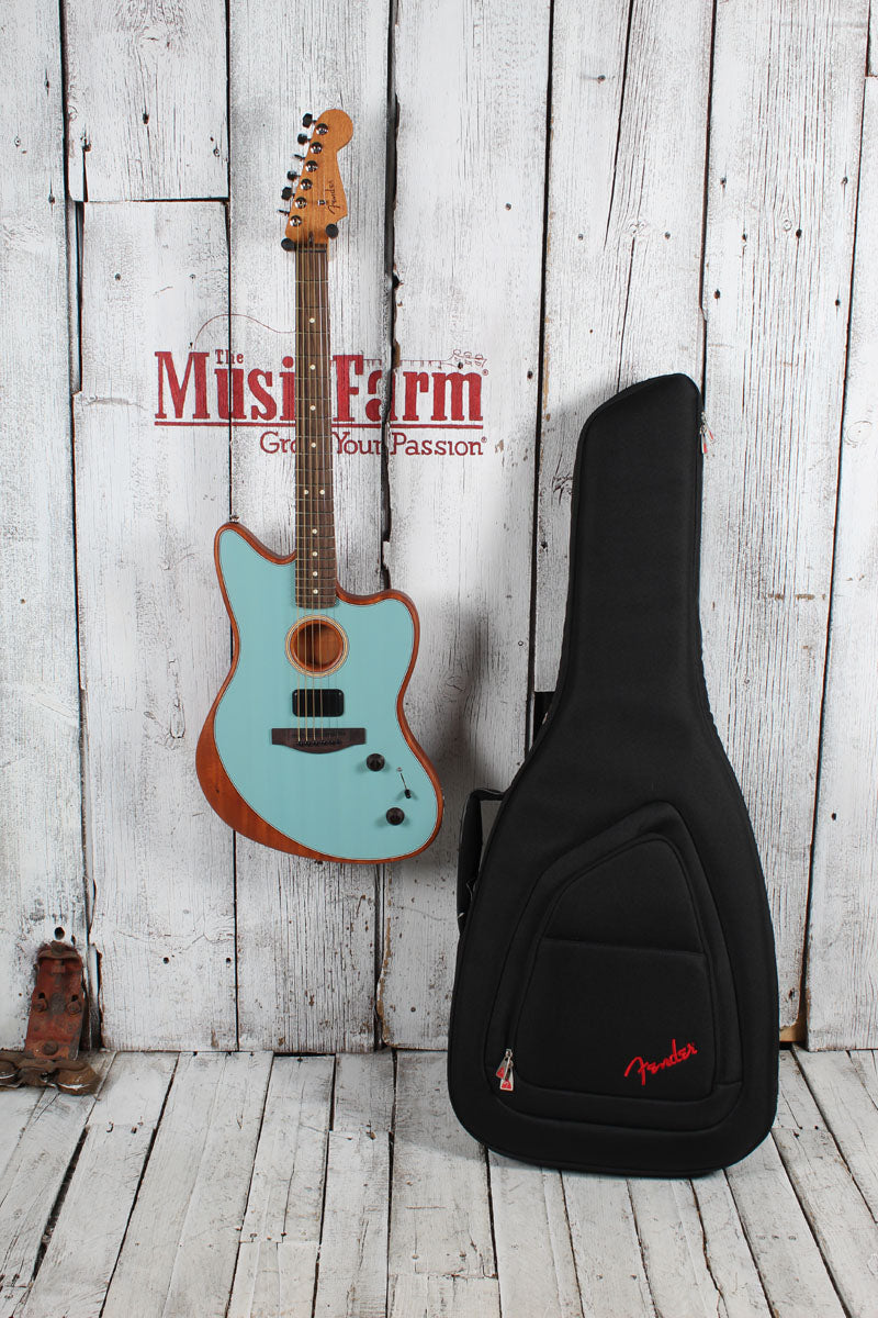 Fender Acoustasonic Player Jazzmaster Acoustic Electric Guitar with Gig Bag Secondary image