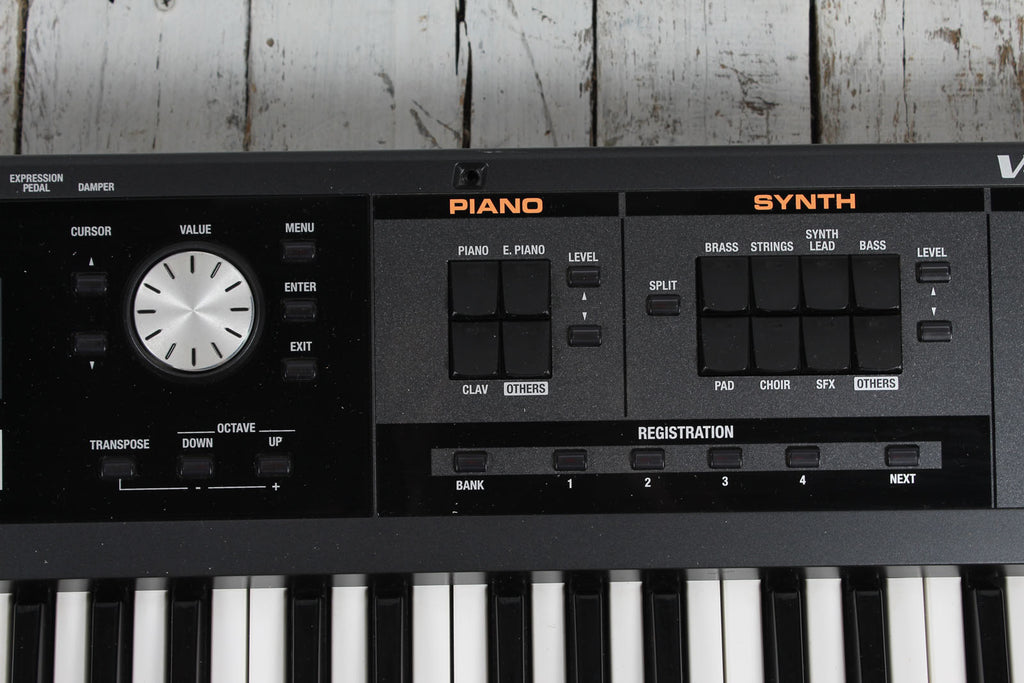 Roland V-Combo VR-09 Performance Keyboard w 2 Controllers Manual & Power Supply