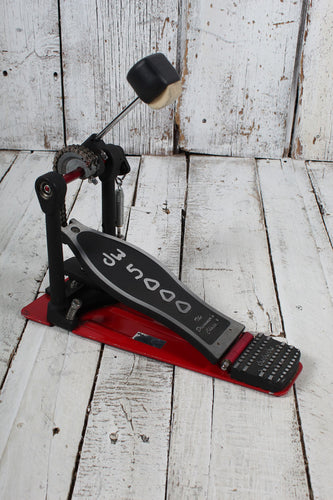 DW 5000 Series Single Turbo Bass Drum Pedal with Dual-Chain Drive & 2-Way Beater