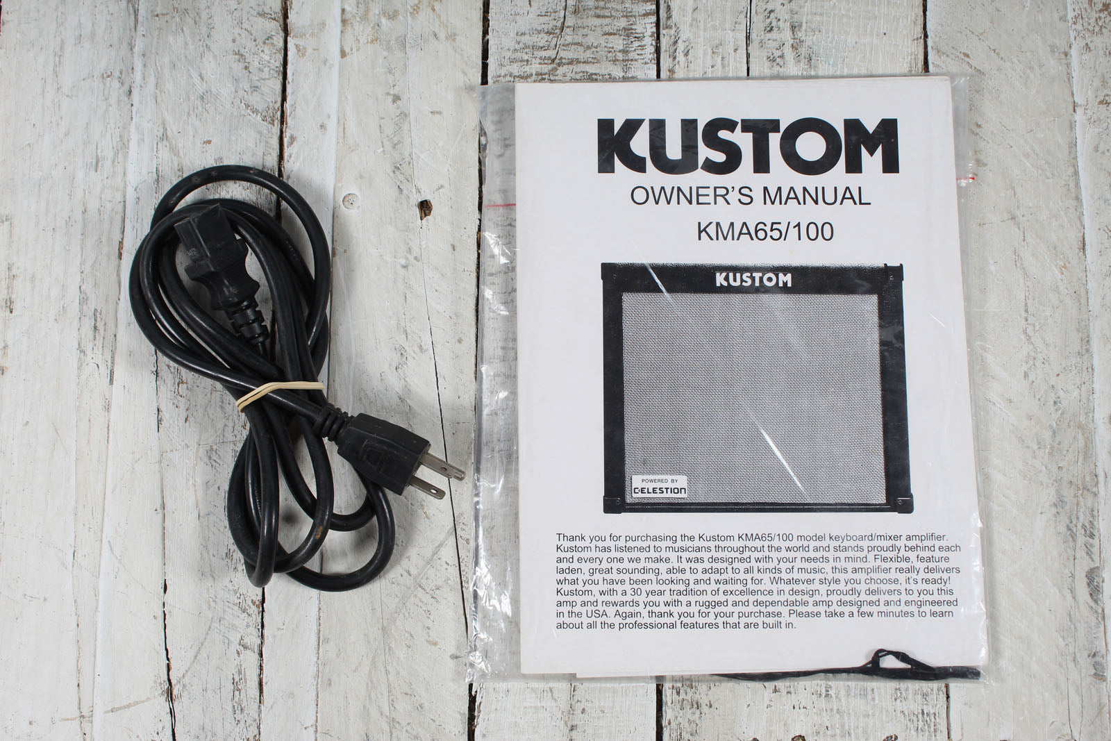 Kustom KMA 65 Keyboard Amplifier 65 Watt 1 x 12 Keyboard / Mixer Amp
