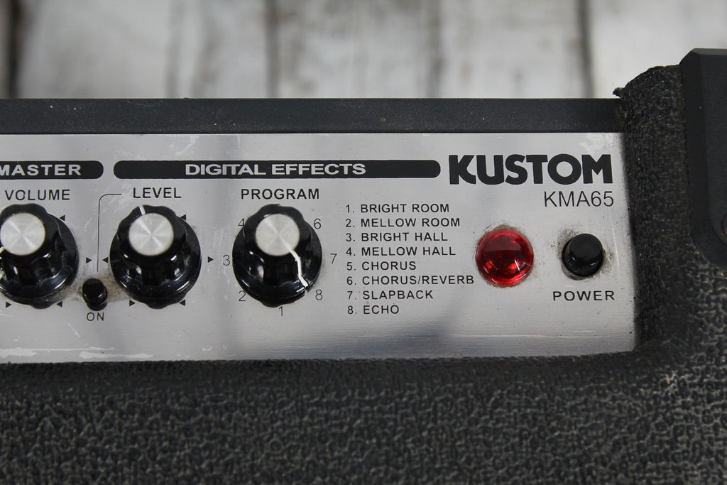 Kustom KMA 65 Keyboard Amplifier 65 Watt 1 x 12 Keyboard / Mixer Amp