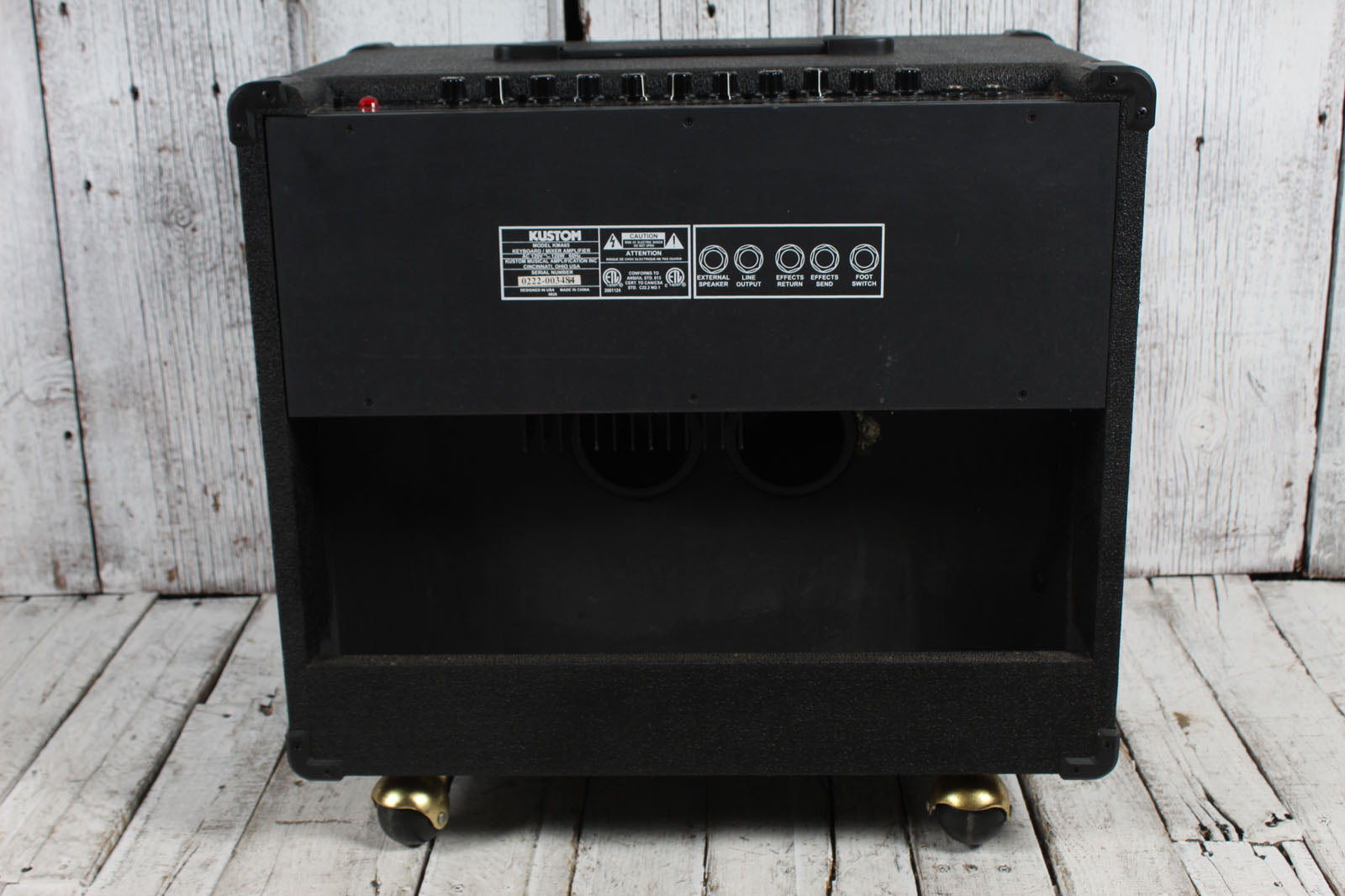 Kustom KMA 65 Keyboard Amplifier 65 Watt 1 x 12 Keyboard / Mixer Amp
