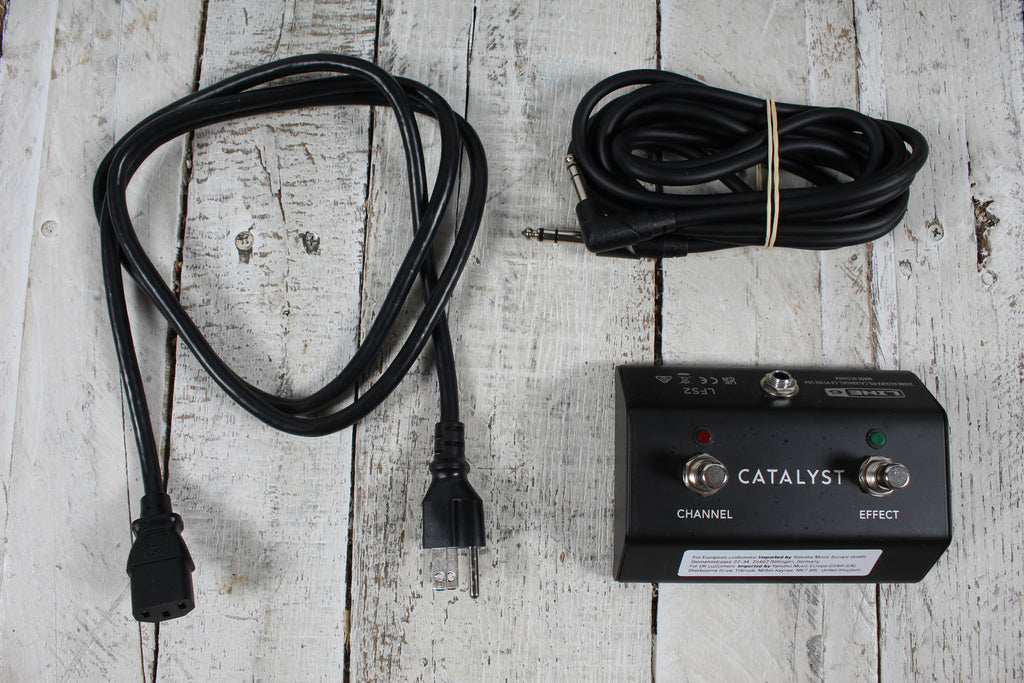 LIne 6 Catalyst 60 Amplifier 60 Watt 1x12 Combo Electric Guitar Amp w Footswitch