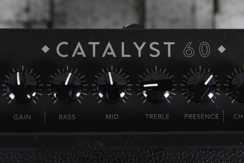 LIne 6 Catalyst 60 Amplifier 60 Watt 1x12 Combo Electric Guitar Amp w Footswitch