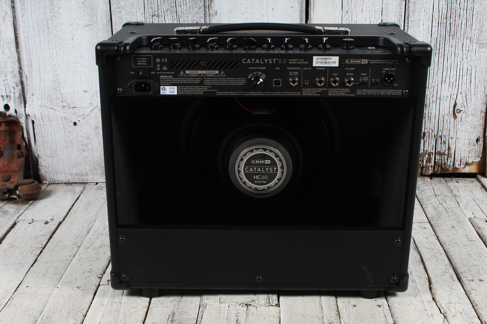 LIne 6 Catalyst 60 Amplifier 60 Watt 1x12 Combo Electric Guitar Amp w Footswitch