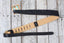 Henry Heller 2 Inch Diamond Cut Out Guitar Strap Black