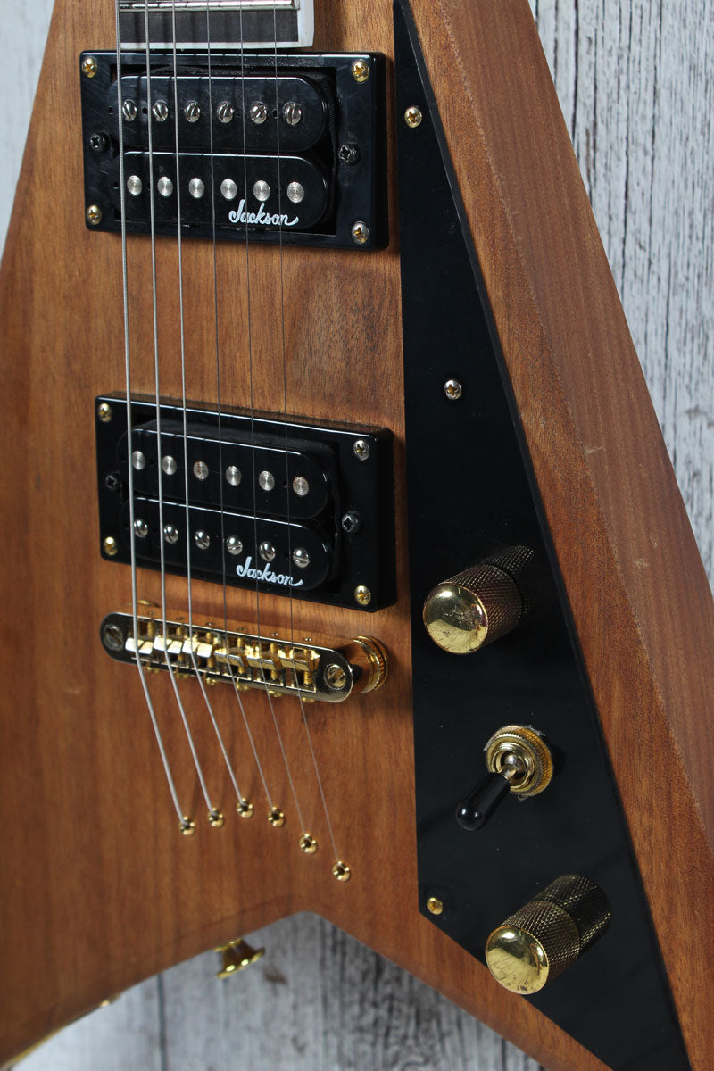 Jackson 2023 JS Series Rhoads JS32T FSR Electric Guitar Natural Oil Finish