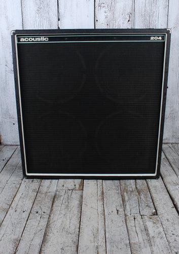 Acoustic Control Corp 204 Speaker Cabinet 4x12 Electric Guitar Amplifier Cabinet