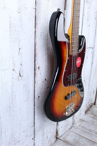 Fender Squier Classic Vibe '60s Jazz Bass 4 String Bass Guitar 3 Color Sunburst