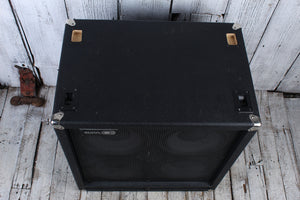 Sunn Amps 410H Speaker Cabinet 4 x 10 Electric Bass Guitar Amplifier Cabinet