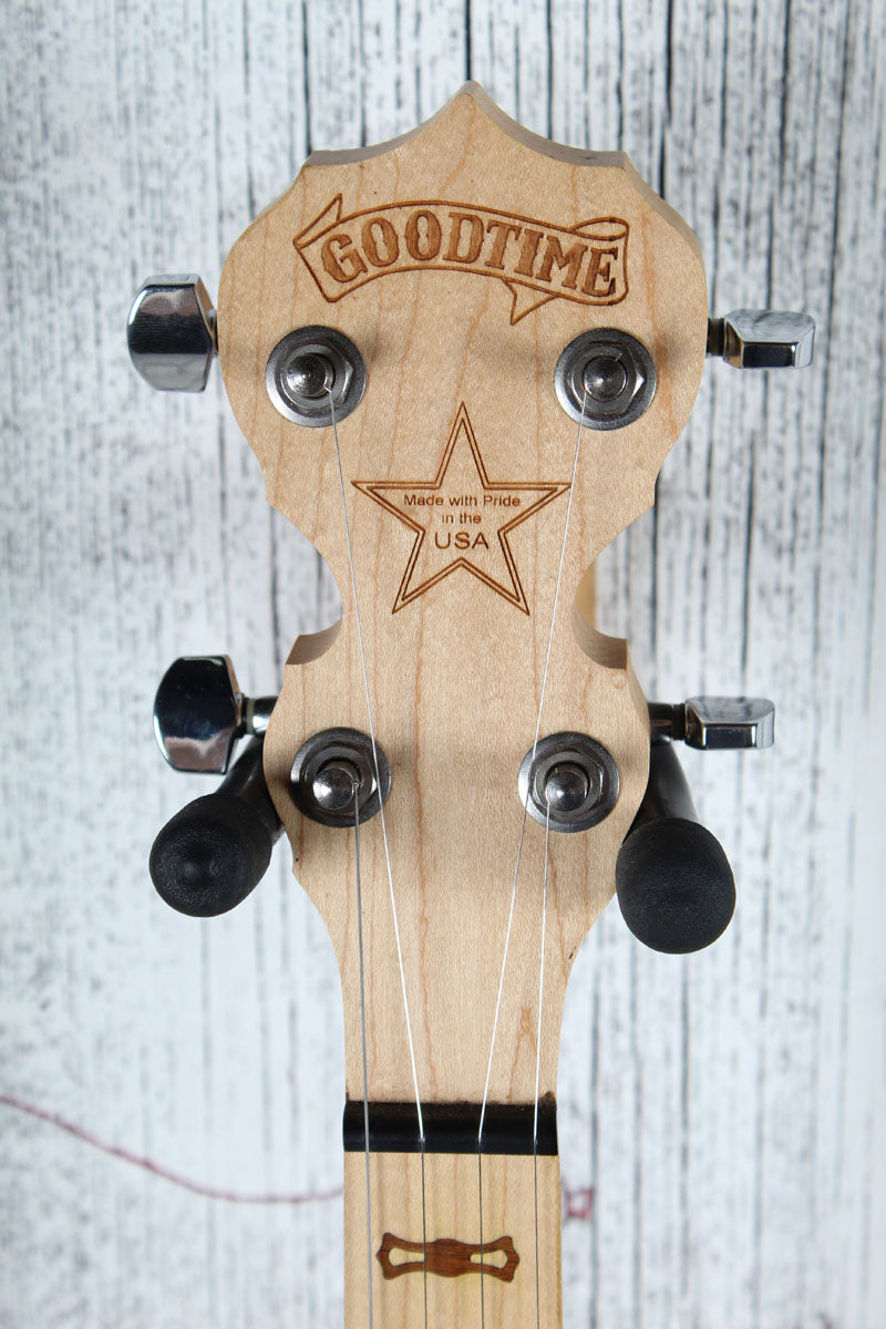 Deering Goodtime 2 Two Banjo 5 String Resonator Banjo with Hardshell Case