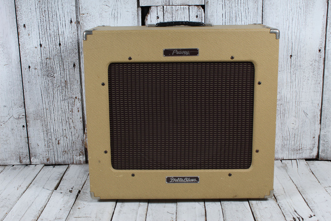 Peavey Delta Blues Electric Guitar Amplifier 30 Watt Combo Amp with Footswitch