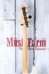 Fender Standard Precision Bass 4 String Electric Bass Guitar Olympic White