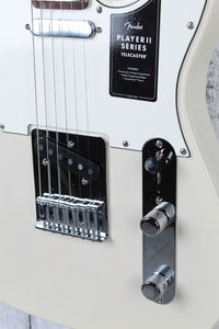 Fender Player II Telecaster Solid Body Electric Guitar White Blonde Finish