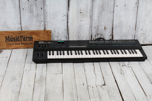 Yamaha 1980s DX7IID Digital Synthesizer 61 Note Digital Workstation Keyboard