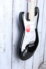 Load image into Gallery viewer, Squier Sonic Stratocaster Left Handed Electric Guitar Black Finish Lefty Strat