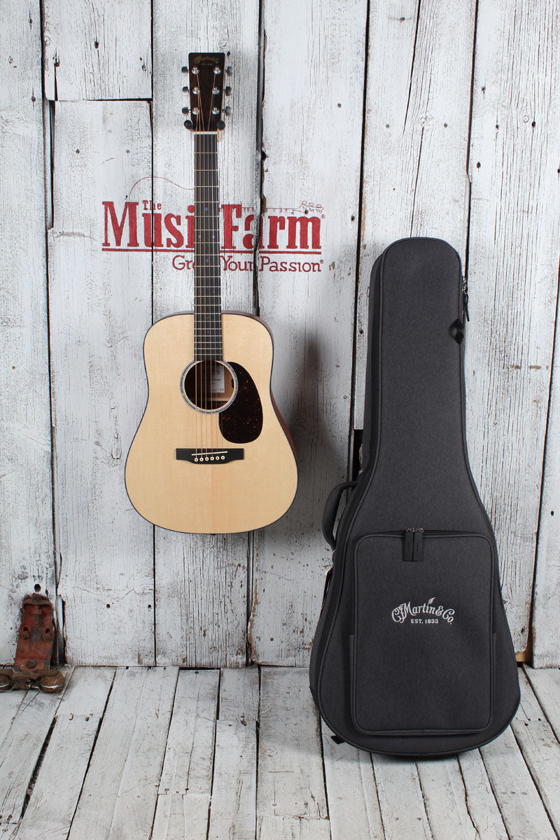 Martin D Jr-E Dreadnought Junior Acoustic Electric Guitar Natural with Gig Bag Secondary image